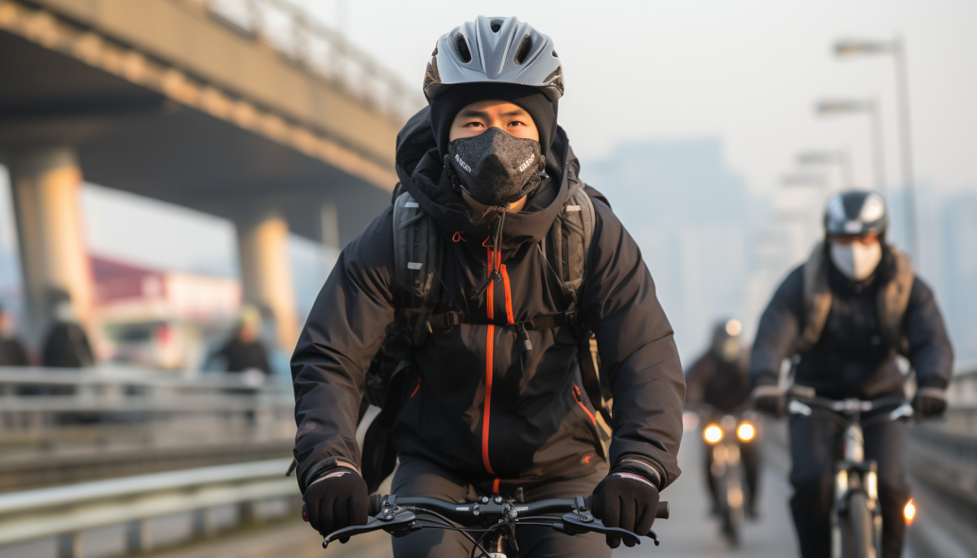 Divers - Les types de masques anti-pollution cyclistes